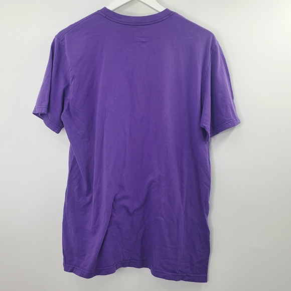 Nike Big Swoosh Graphic Tee Shirt Purple - Picture 4 of 6